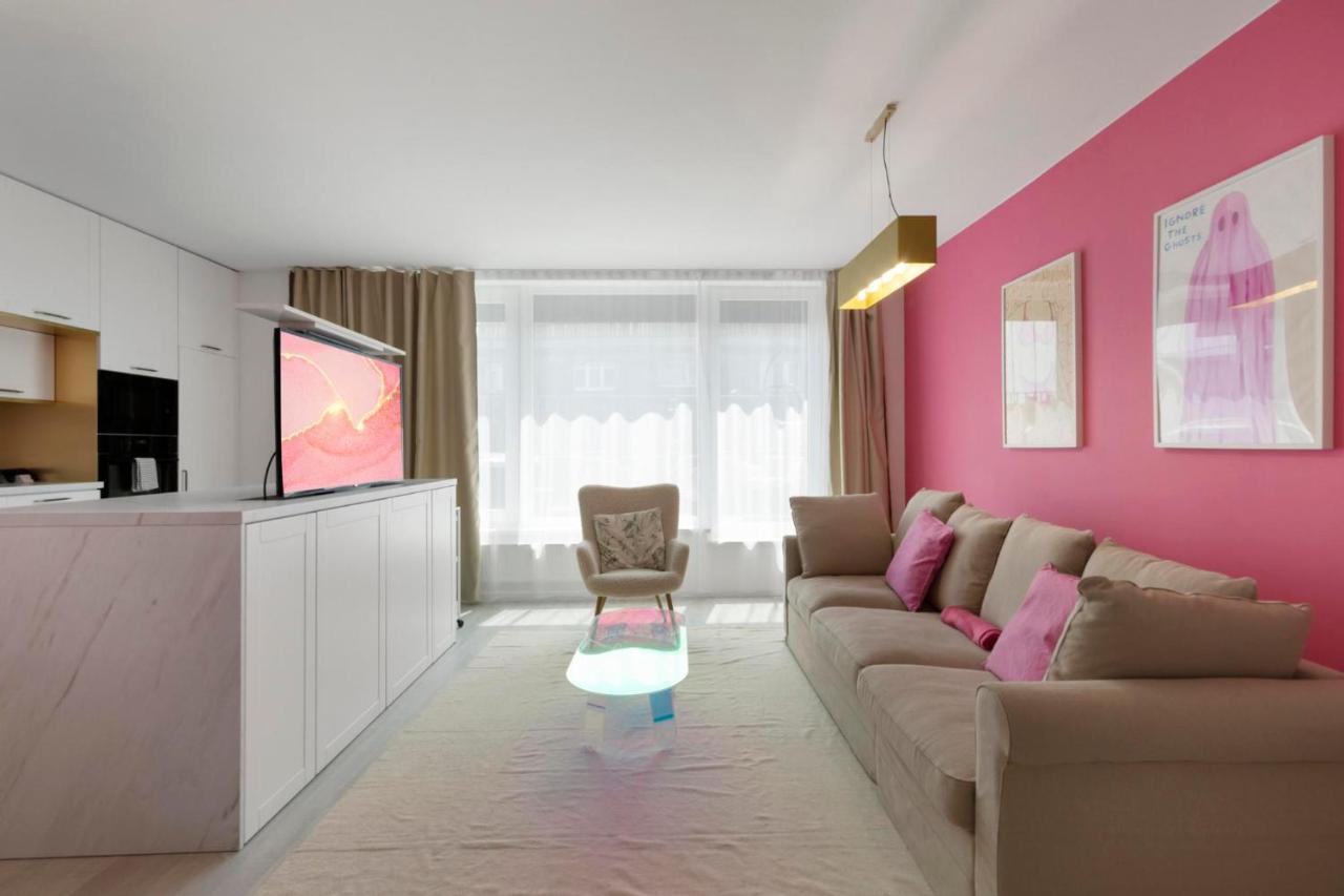 Апартаменты Lam Pink - Jacuzzi - Ac - Ps4 Братислава Экстерьер фото